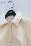 shushutong sleeved polo top SS22TO06 naked